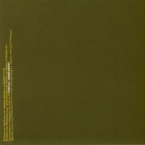 Taantumus album cover